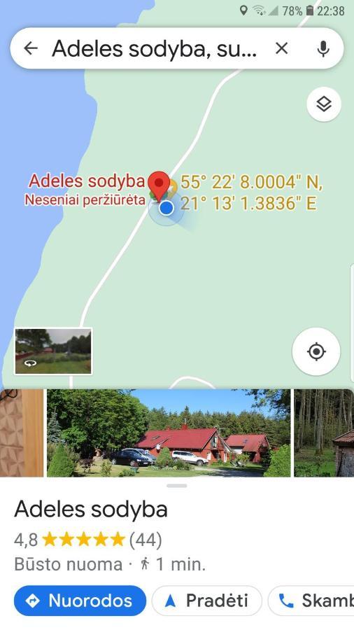 Namelis Nr 1 Adeles Sodyba Sturmai 외부 사진